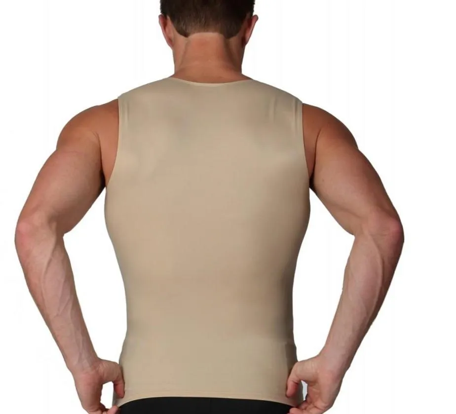 3 Pack Insta Slim Compression Sleeveless Crew Neck Tank TS00N3