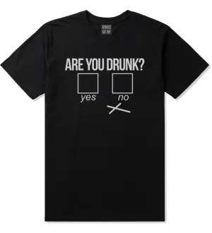 Are You Drunk Funny Beer Drinking Party Mens T-Shirt