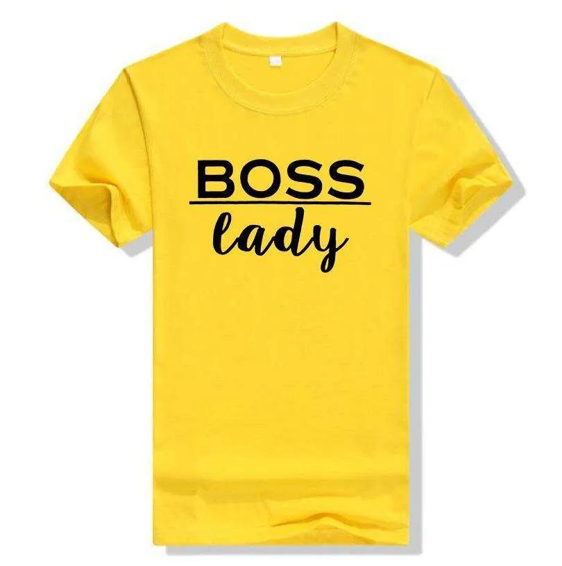 Boss lady Print tshirt