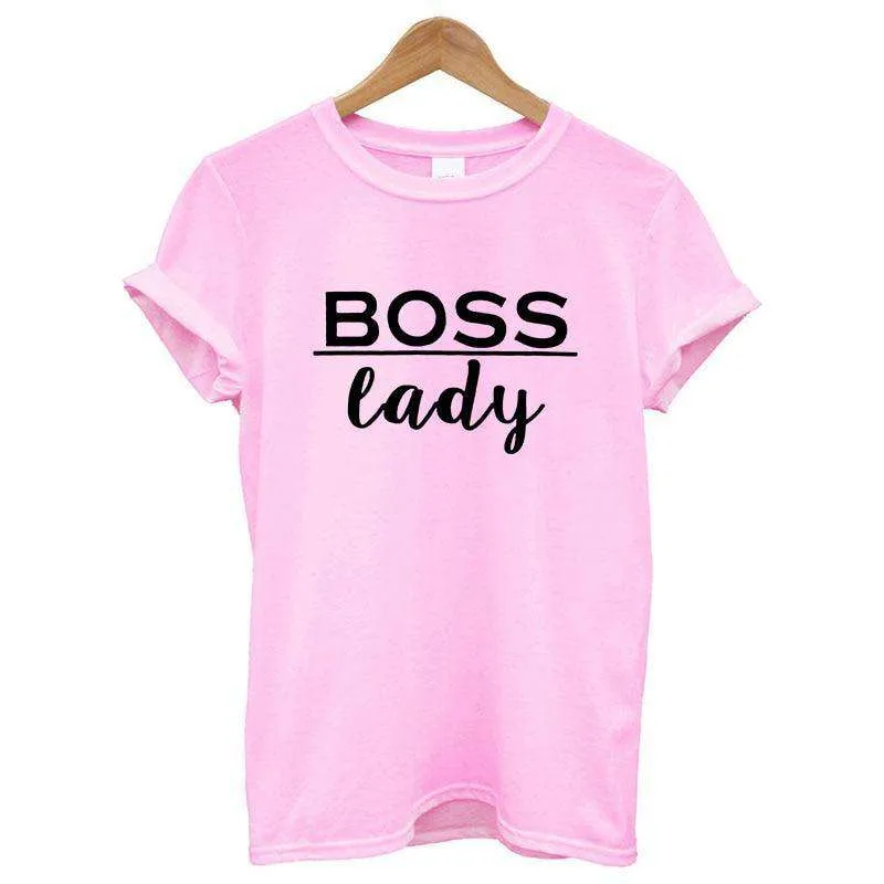 Boss lady Print tshirt