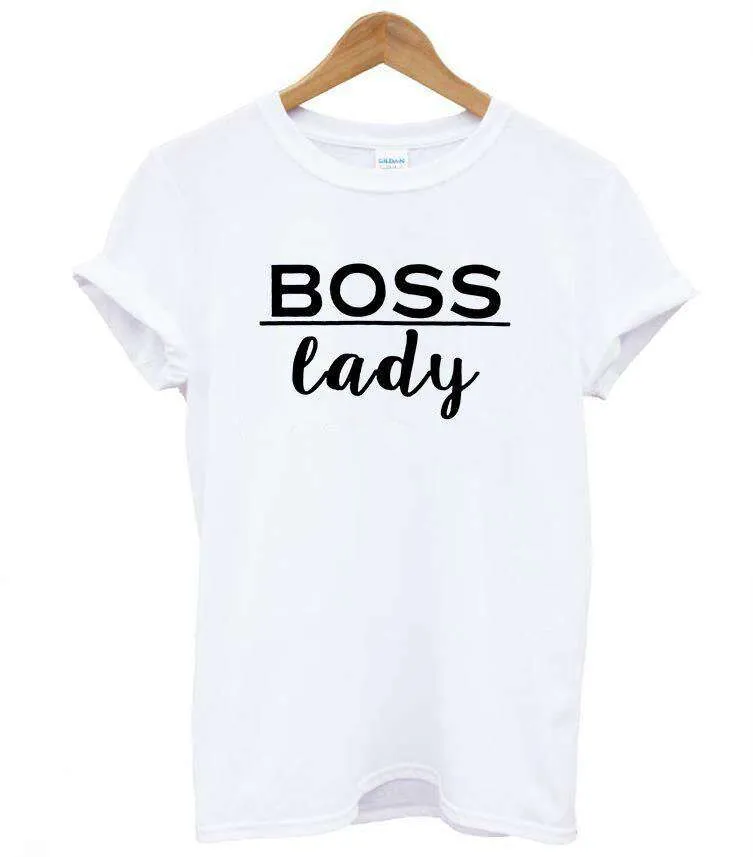 Boss lady Print tshirt