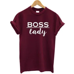 Boss lady Print tshirt