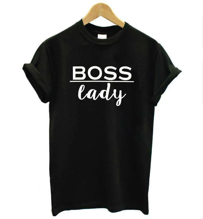 Boss lady Print tshirt