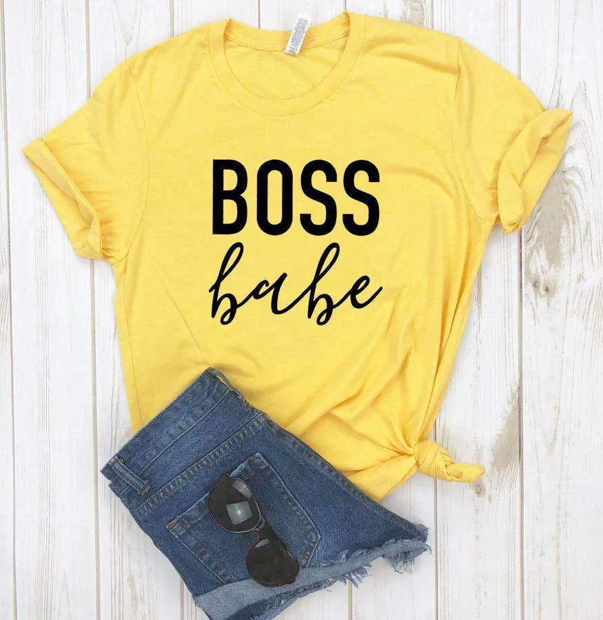 Boss lady Print tshirt