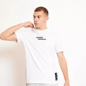 City Circle Graphic T-Shirt - White / Limeade