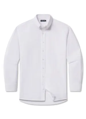 Classic Oxford Dress Shirt in White by Southern Marsh