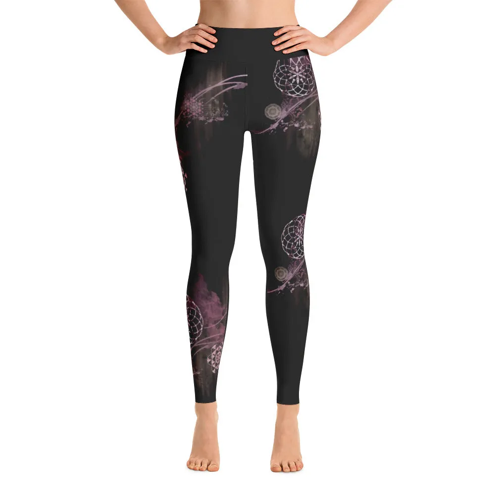 Crop Circle Leggings - Artwork by Paulina