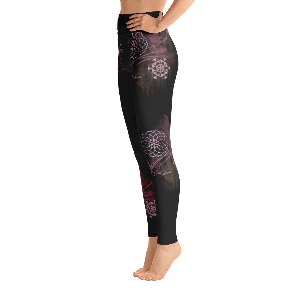 Crop Circle Leggings - Artwork by Paulina