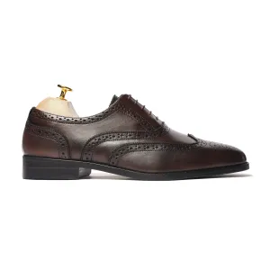 Dorado - Men's Dark Brown Calf Leather Oxford Shoe