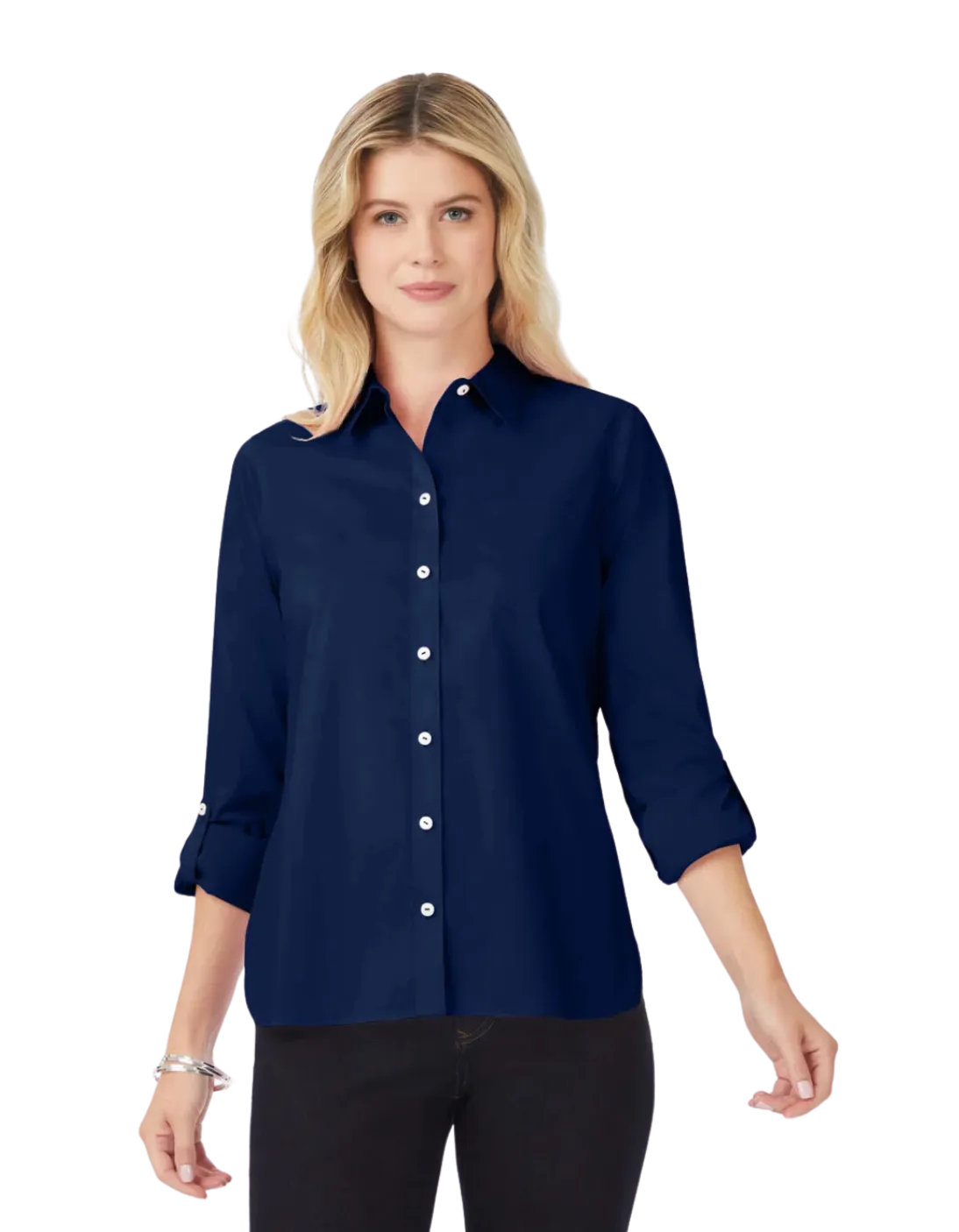 FOXCROFT Cole Stretch Non-Iron Shirt