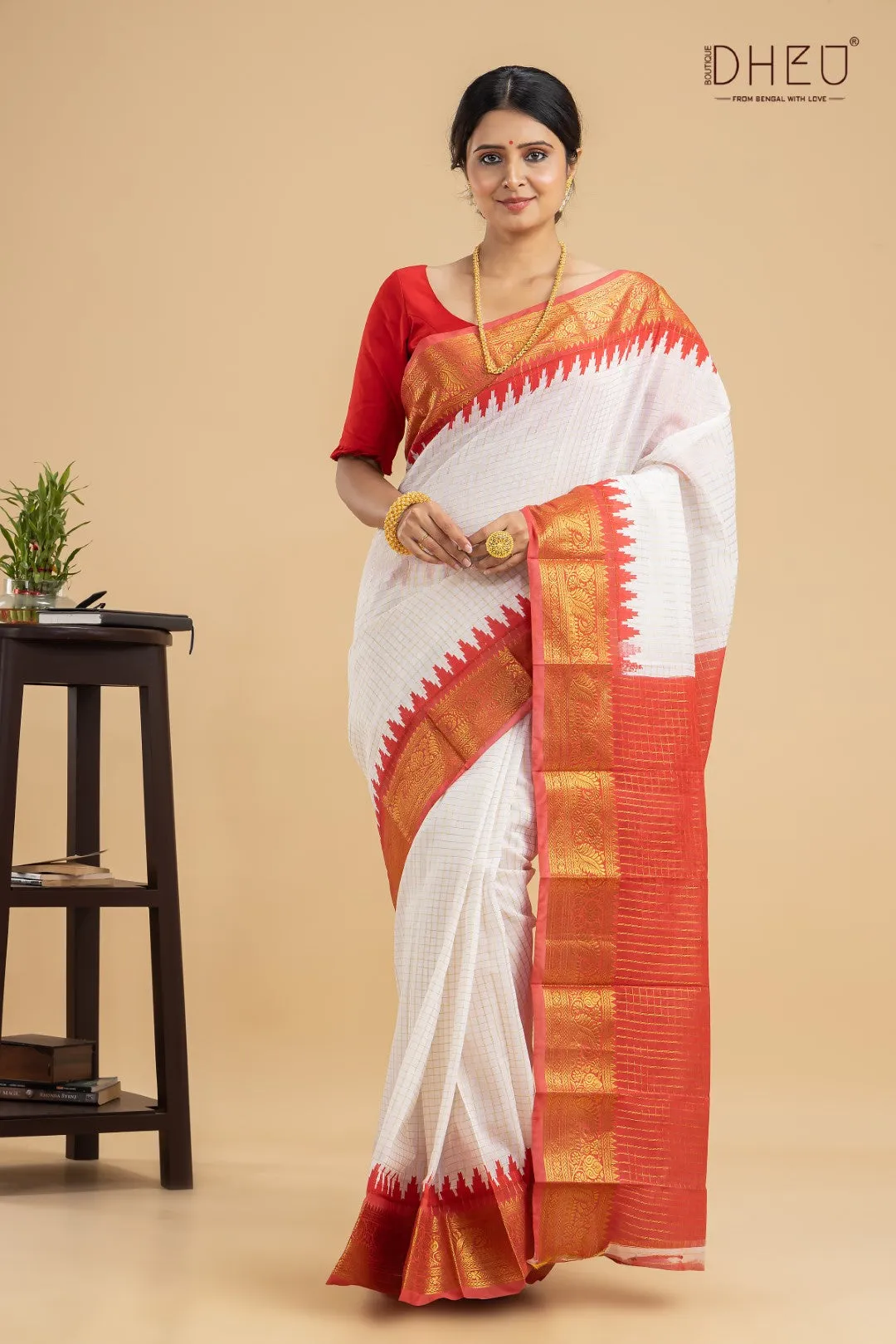 Handloom Maheshwari Saree