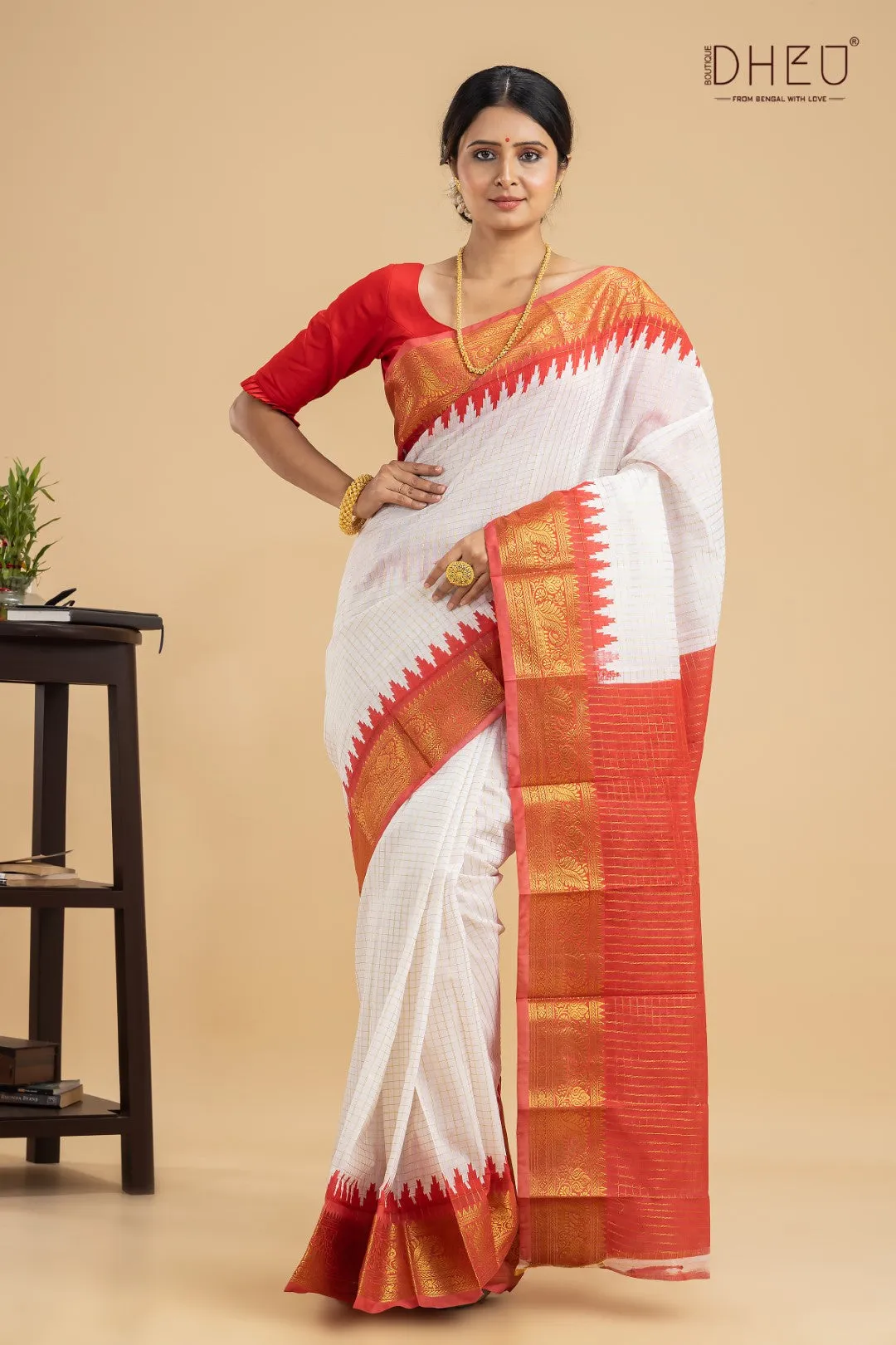 Handloom Maheshwari Saree