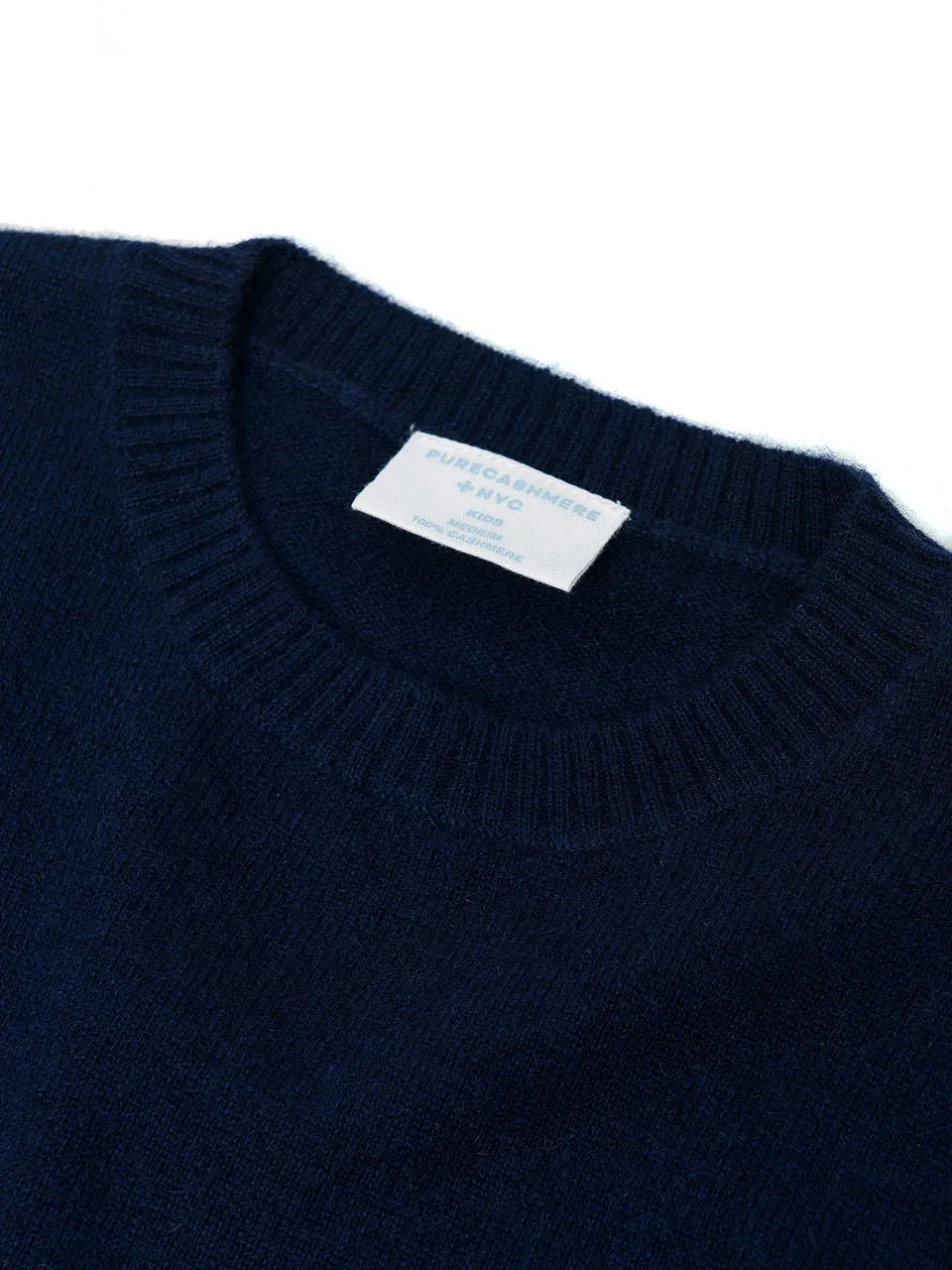 Kids Crew Neck Sweater_Navy