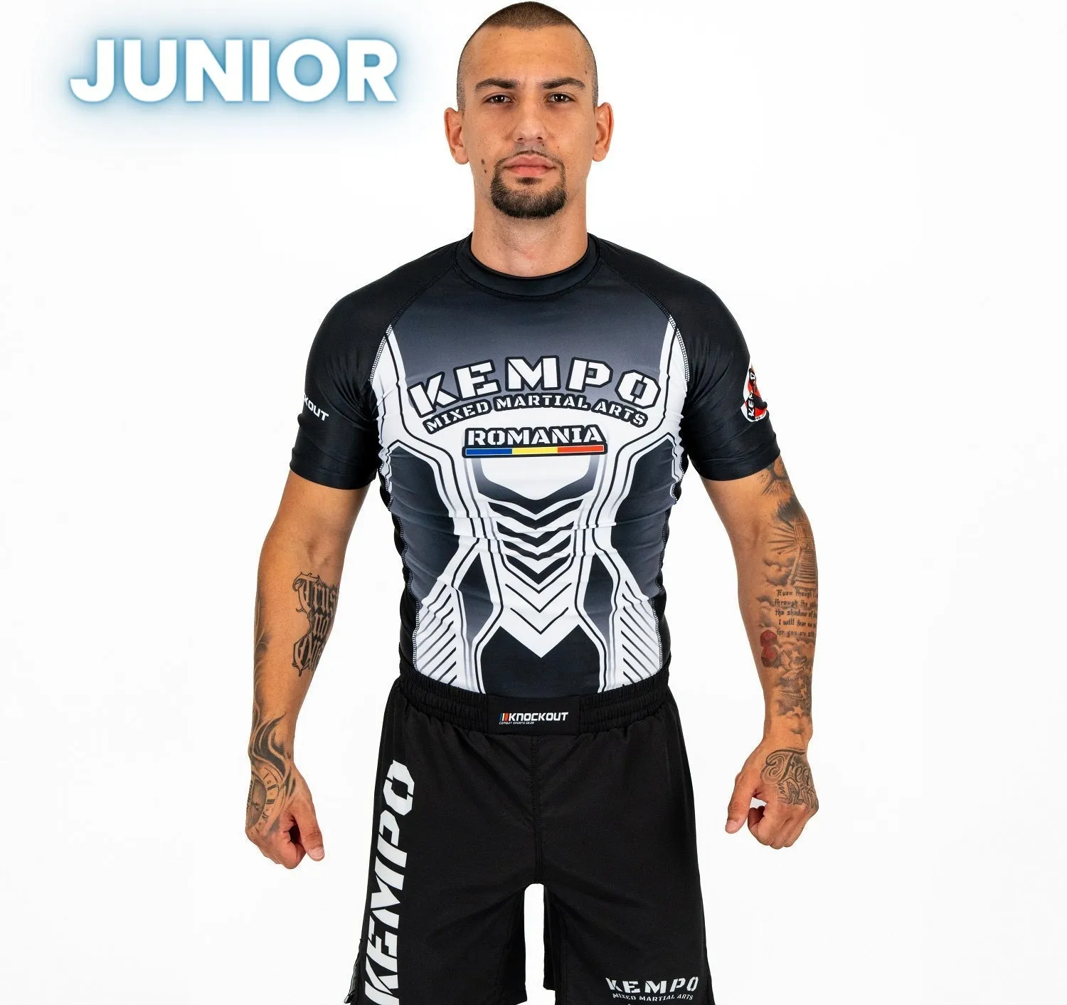 Knockout Kempo Kids Rashguard-Short Sleeve