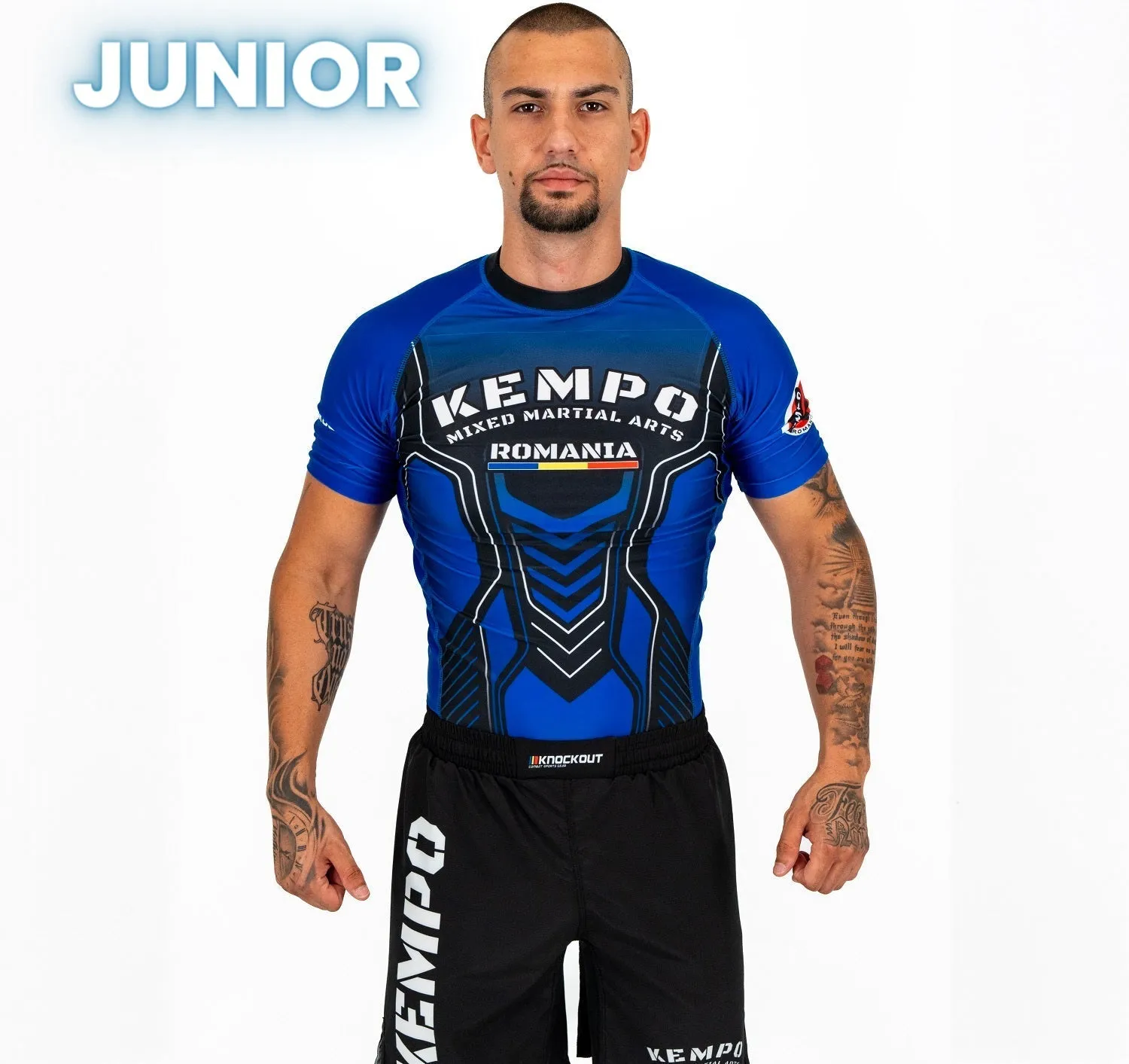 Knockout Kempo Kids Rashguard-Short Sleeve