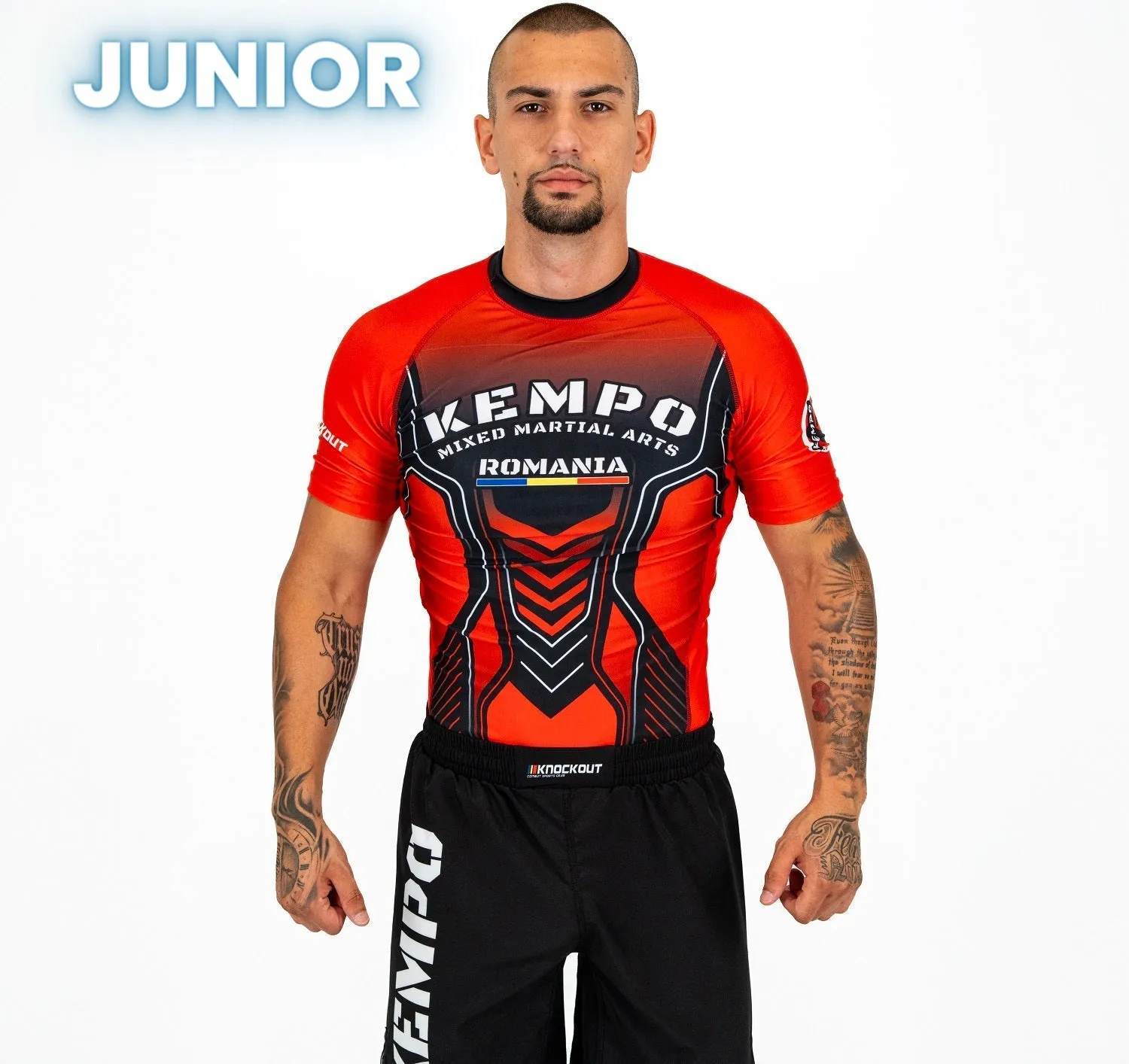 Knockout Kempo Kids Rashguard-Short Sleeve