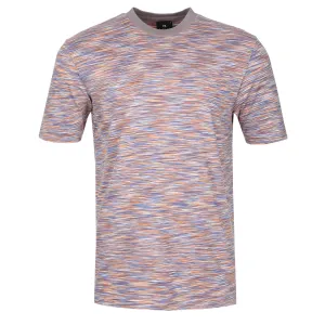 Paul Smith Space Dye T Shirt in Multicolour