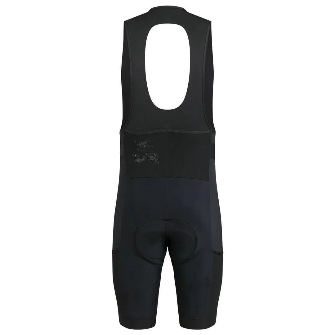 RAPHA Core Cargo Bib Shorts - BBK Black