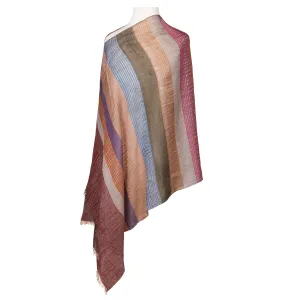 Santa Fe Stripe Pashmina Shawl