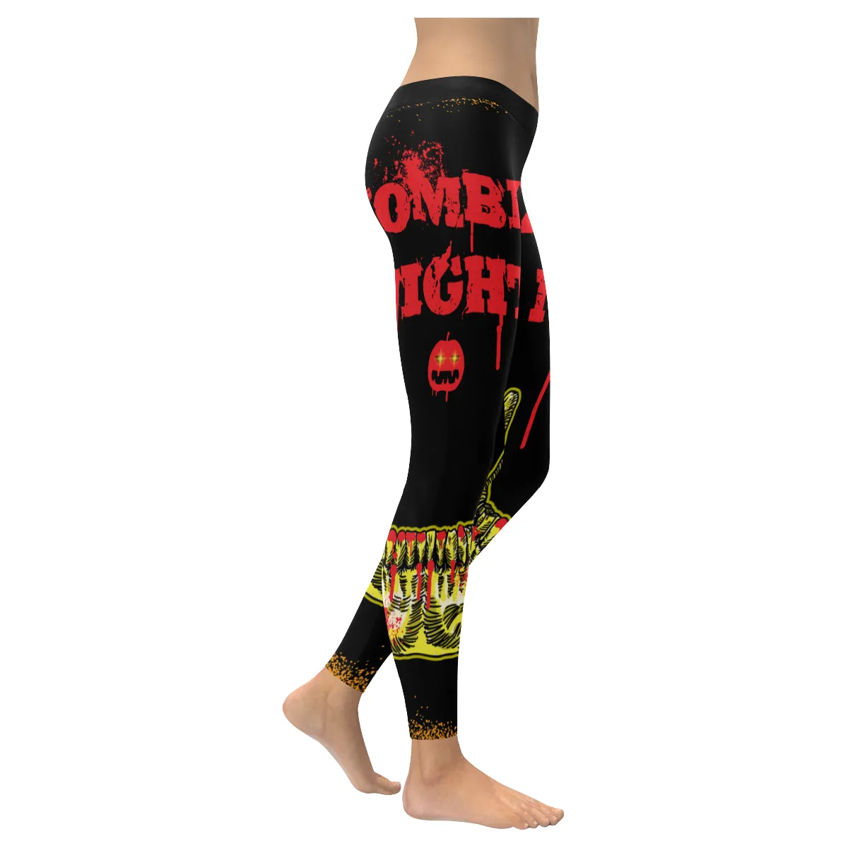 zombie night Women's Low Rise Leggings (Invisible Stitch)